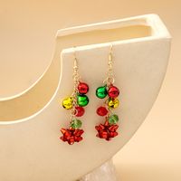 1 Pair Ig Style Bell Chain Alloy Drop Earrings main image 5