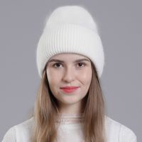 Women's Basic Solid Color Eaveless Wool Cap sku image 2