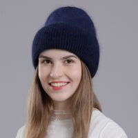 Women's Basic Solid Color Eaveless Wool Cap sku image 3