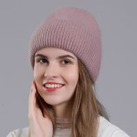 Women's Basic Solid Color Eaveless Wool Cap sku image 8