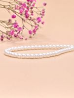 Lady Pearl Alloy Plastic Beaded Women's Necklace main image 4