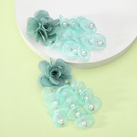 Wholesale Jewelry Elegant Flower Zinc Alloy Drop Earrings sku image 2