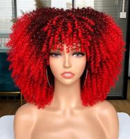 Women's Hip-hop Street High Temperature Wire Bangs Short Curly Hair Wigs sku image 4