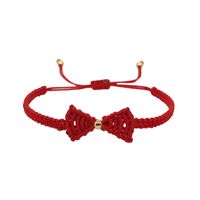Bohemian Bow Knot Rope Knitting Women's Bracelets sku image 1