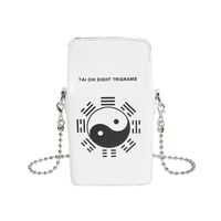 Women's All Seasons Pu Leather Cartoon Letter Streetwear Square Magnetic Buckle Square Bag sku image 8