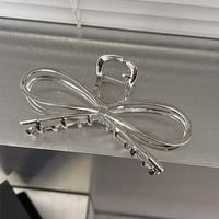 Women's Sweet Bow Knot Metal Plating Hair Claws main image 2