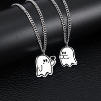 Casual Cartoon Character Stainless Steel Handmade Pendant Necklace main image 1
