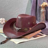 Unisex Ethnic Style Cowboy Style Solid Color Big Eaves Sun Hat sku image 7