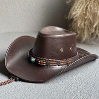 Unisex Ethnic Style Cowboy Style Solid Color Big Eaves Sun Hat sku image 4