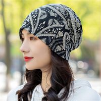 Unisex Streetwear Printing Eaveless Beanie Hat sku image 11