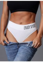 Letter Butt Lift Seamless Breathable Mid Waist Briefs Panties main image 4