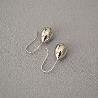 1 Pair Simple Style Water Droplets Plating Copper Earrings sku image 2