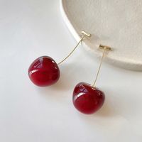 Wholesale Jewelry Sweet Fruit Resin Earrings main image 4