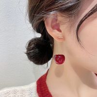 Wholesale Jewelry Sweet Fruit Resin Earrings main image 3