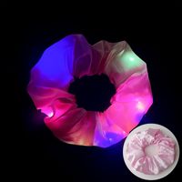 Novelty Solid Color Artificial Crystal Luminous Hair Tie 1 Piece sku image 11