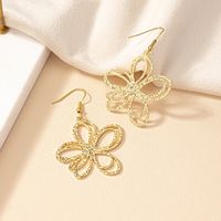 Wholesale Jewelry Vintage Style Flower Alloy Plating Ear Hook sku image 1