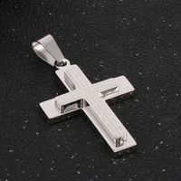 Luxurious Cross Stainless Steel 18K Gold Plated Unisex Charms main image 5