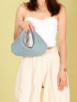 Women's Large All Seasons Pu Leather Solid Color Streetwear Dumpling Shape Zipper Underarm Bag main image 3