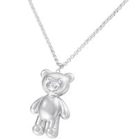 Casual Sweet Little Bear Copper Plating 18k Gold Plated Pendant Necklace main image 5