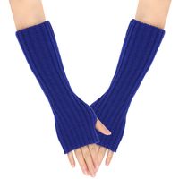 Women's Modern Style Solid Color Gloves 1 Pair sku image 19