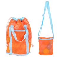 Casual Solid Color Nylon + Mesh Storage Bag sku image 42