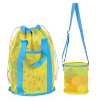 Casual Solid Color Nylon + Mesh Storage Bag sku image 41