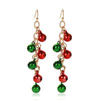 New Christmas Color Bell Necklace Bracelet Earrings Nhdp152483 sku image 3