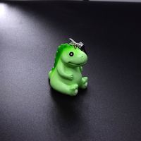 Cartoon Style Cute Animal Dinosaur Alloy Resin Bag Pendant Keychain sku image 2