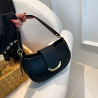 Women's All Seasons Pu Leather Solid Color Streetwear Square Zipper Handbag main image 6