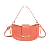 Women's All Seasons Pu Leather Solid Color Streetwear Square Zipper Handbag sku image 7