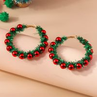 1 Pair Commute Round Zinc Alloy Hoop Earrings main image 6