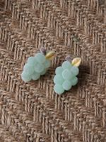 Wholesale Jewelry Cute Grape Synthetic Resin Ear Studs main image 5