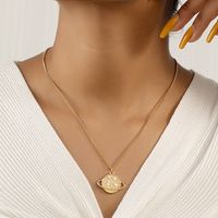 Ig Style Simple Style Planet Alloy Plating 14k Gold Plated Women's Pendant Necklace main image 1