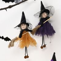 Halloween Cute Funny Witch Nonwoven Polyester Party Festival Doll main image 5
