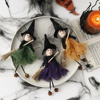 Halloween Cute Funny Witch Nonwoven Polyester Party Festival Doll main image 1