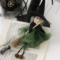 Halloween Cute Funny Witch Nonwoven Polyester Party Festival Doll main image 4