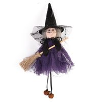 Halloween Cute Funny Witch Nonwoven Polyester Party Festival Doll main image 2