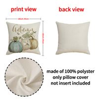 Pastoral Letter Linen Pillow Cases main image 5