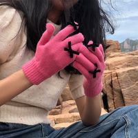 Women's Cute Solid Color Bow Knot Gloves 1 Pair main image 1