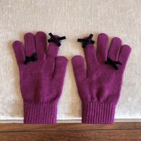 Women's Cute Solid Color Bow Knot Gloves 1 Pair sku image 9