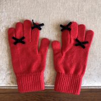 Women's Cute Solid Color Bow Knot Gloves 1 Pair sku image 11