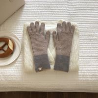 Women's Elegant Basic Stripe Gloves 1 Pair sku image 5
