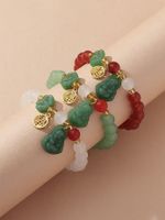 Classical Buddha Glass Wholesale Bracelets main image 5