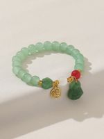 Classical Buddha Glass Wholesale Bracelets main image 3