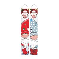 Christmas Cartoon Style Santa Claus Polyester Flag sku image 12