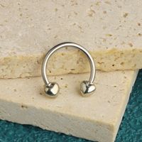1 Piece Cute Sweet Star Enamel Plating Stainless Steel Copper Nose Ring main image 2