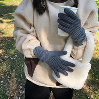 Unisex Streetwear Gradient Color Gloves 1 Pair sku image 11