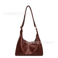 Medium Pu Leather Geometric Fashion Chain Square Zipper Crossbody Bag sku image 4