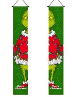 Christmas Cartoon Style Santa Claus Polyester Flag sku image 21