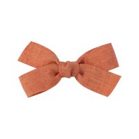 Fashion Bow Knot Cloth Polyester Rib Hair Clip 1 Piece sku image 4